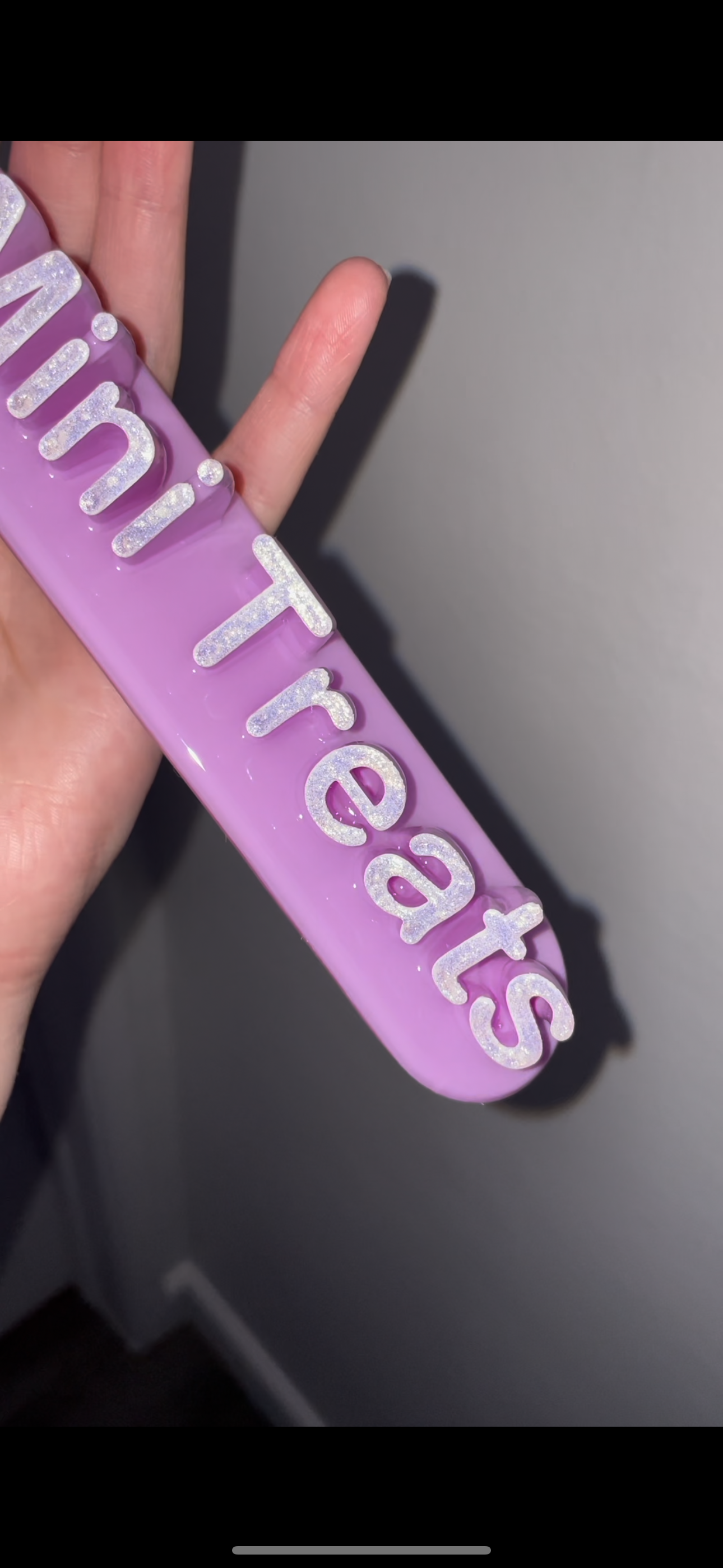 Lavender nameplate #14
