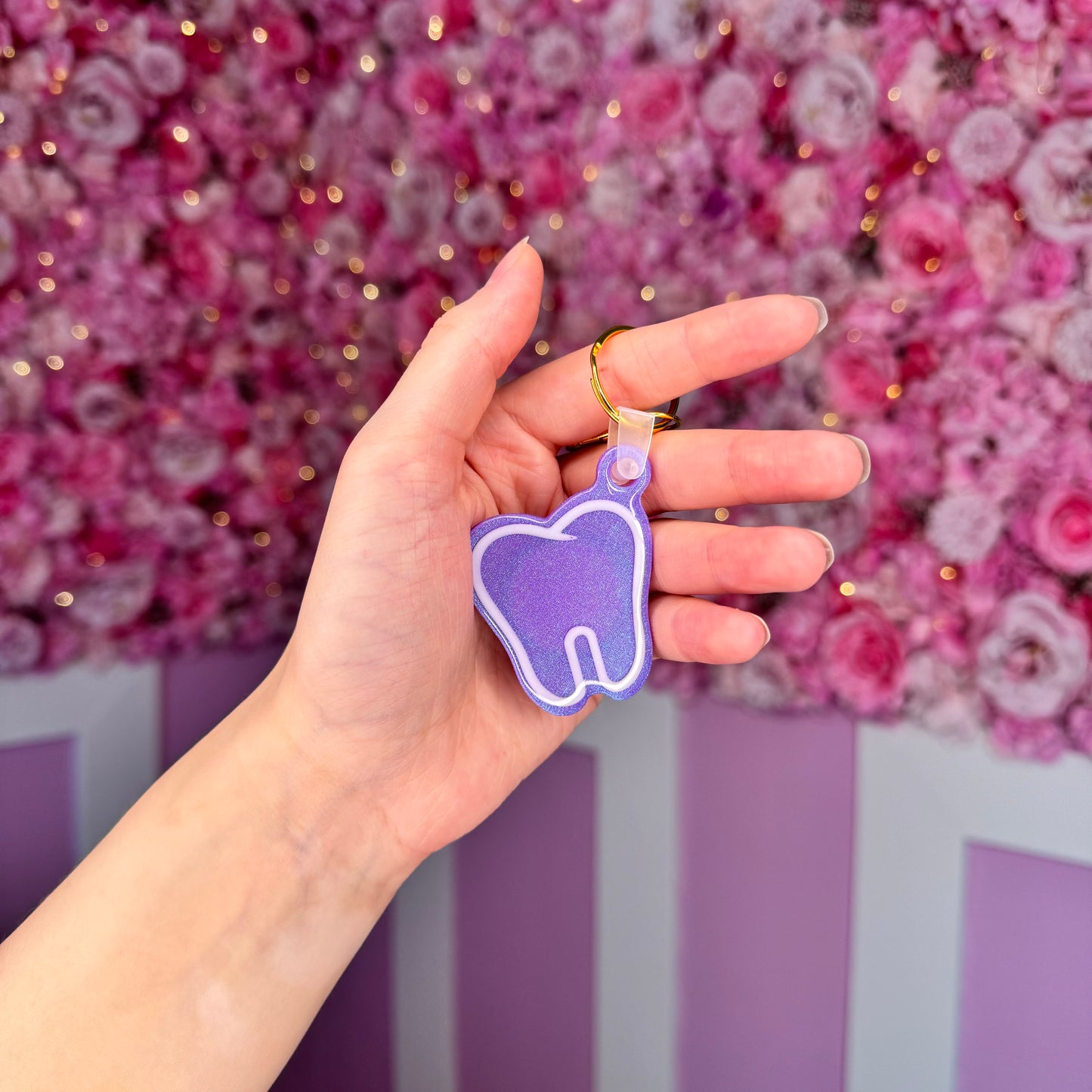 NFC TEETH keychain Free US Delivery