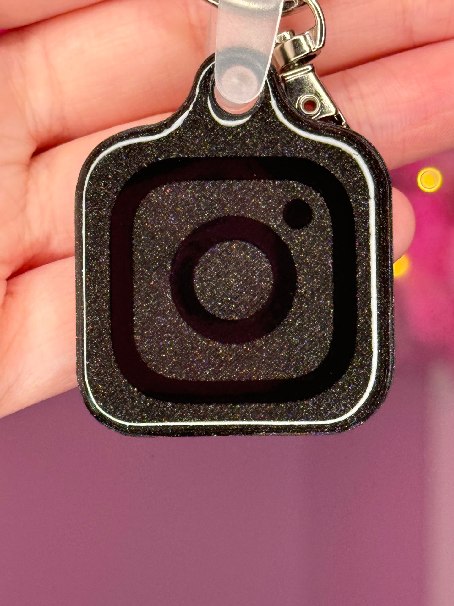 NFC Instagram keychain Free US Delivery
