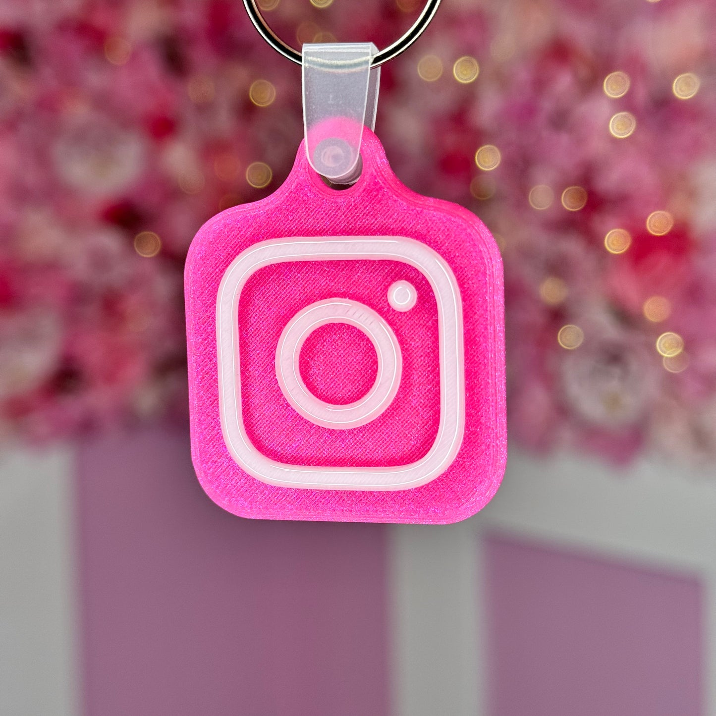 NFC Instagram keychain Free US Delivery