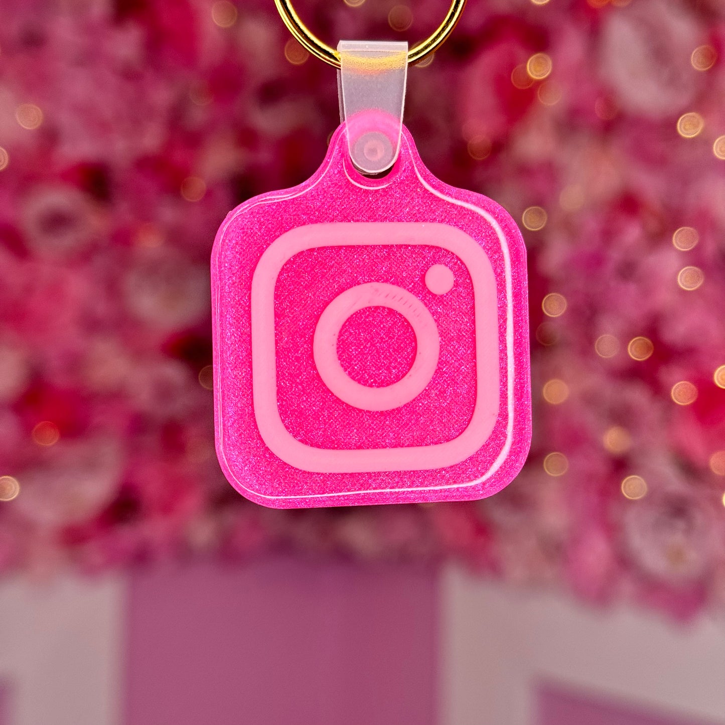 NFC Instagram keychain Free US Delivery