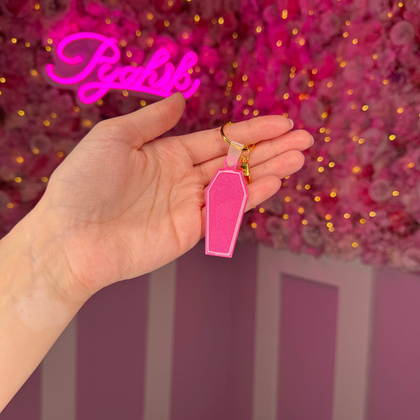 NFC Halloween Coffin keychain Free US Delivery