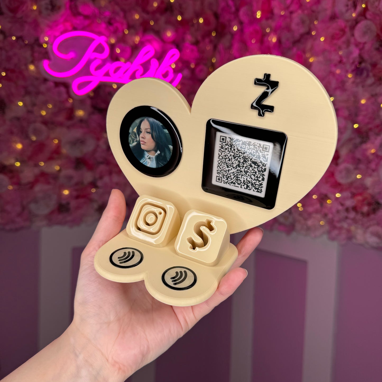 2 Payment Stand, logo AND INSTAGRAM FREE US DELIVERY