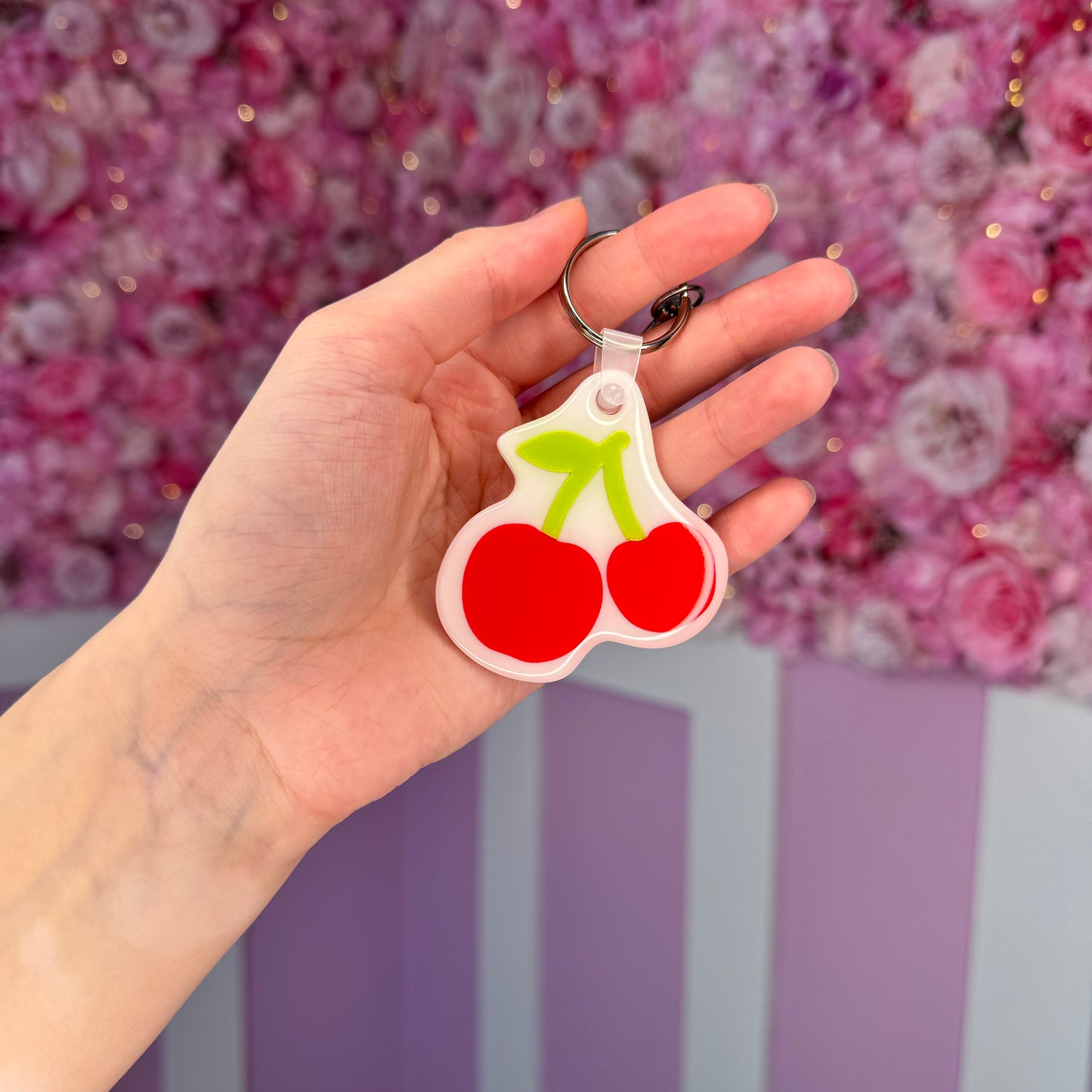 NFC Cherry keychain Free US Delivery