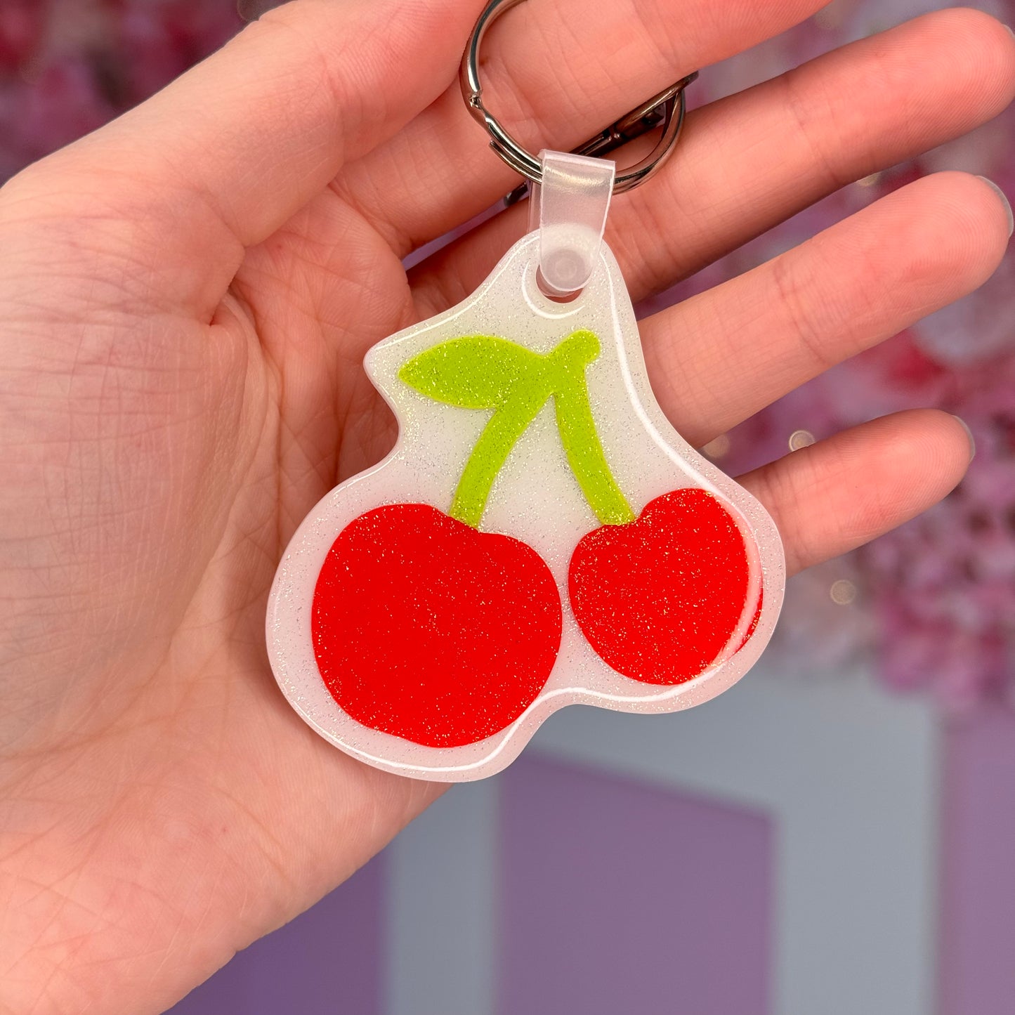 NFC Cherry keychain Free US Delivery