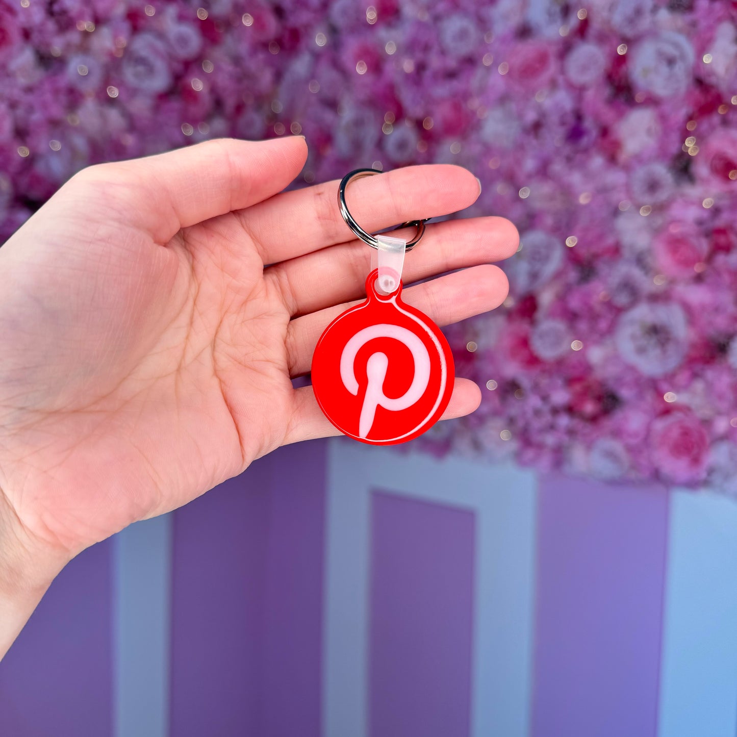 NFC Pinterest keychain Free US Delivery