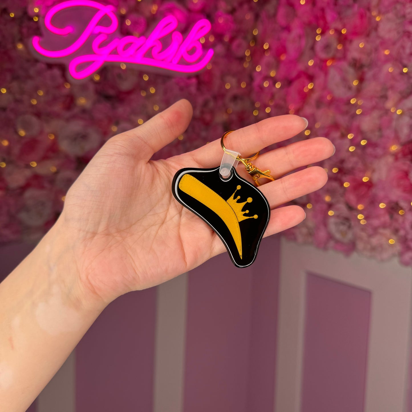 NFC Brow with crown keychain Free US Delivery