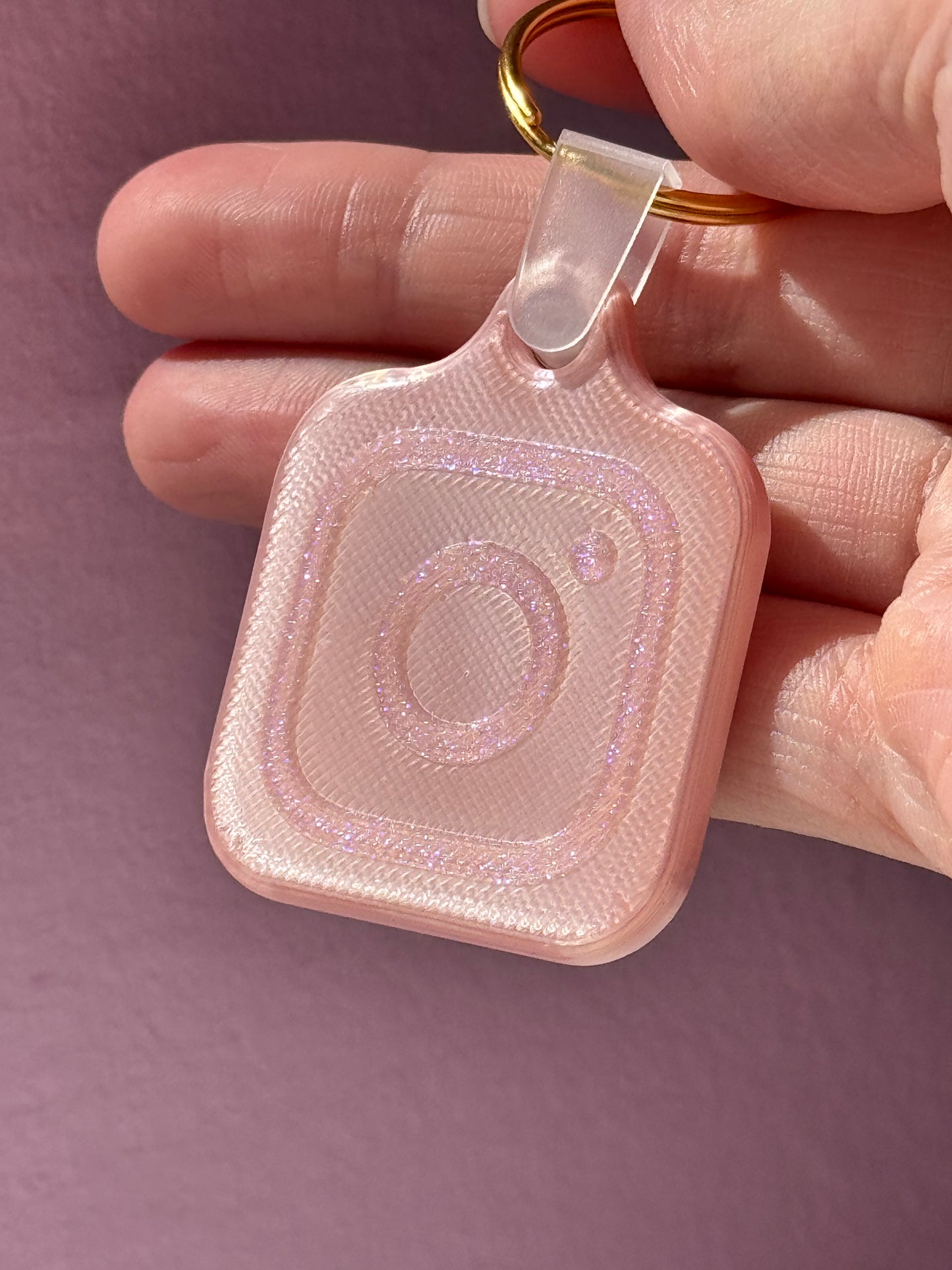 NFC Instagram keychain Free US Delivery