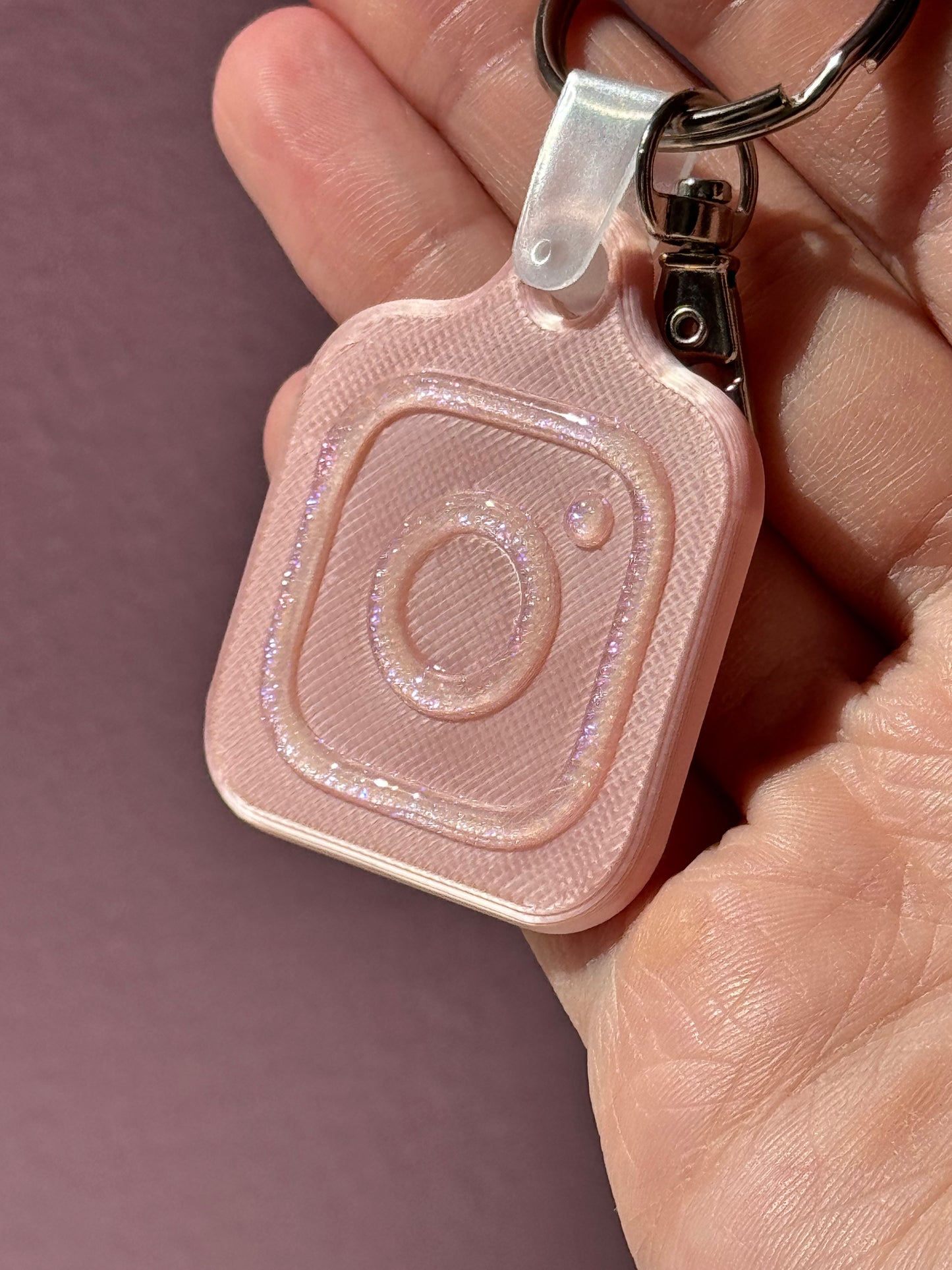 NFC Instagram keychain Free US Delivery