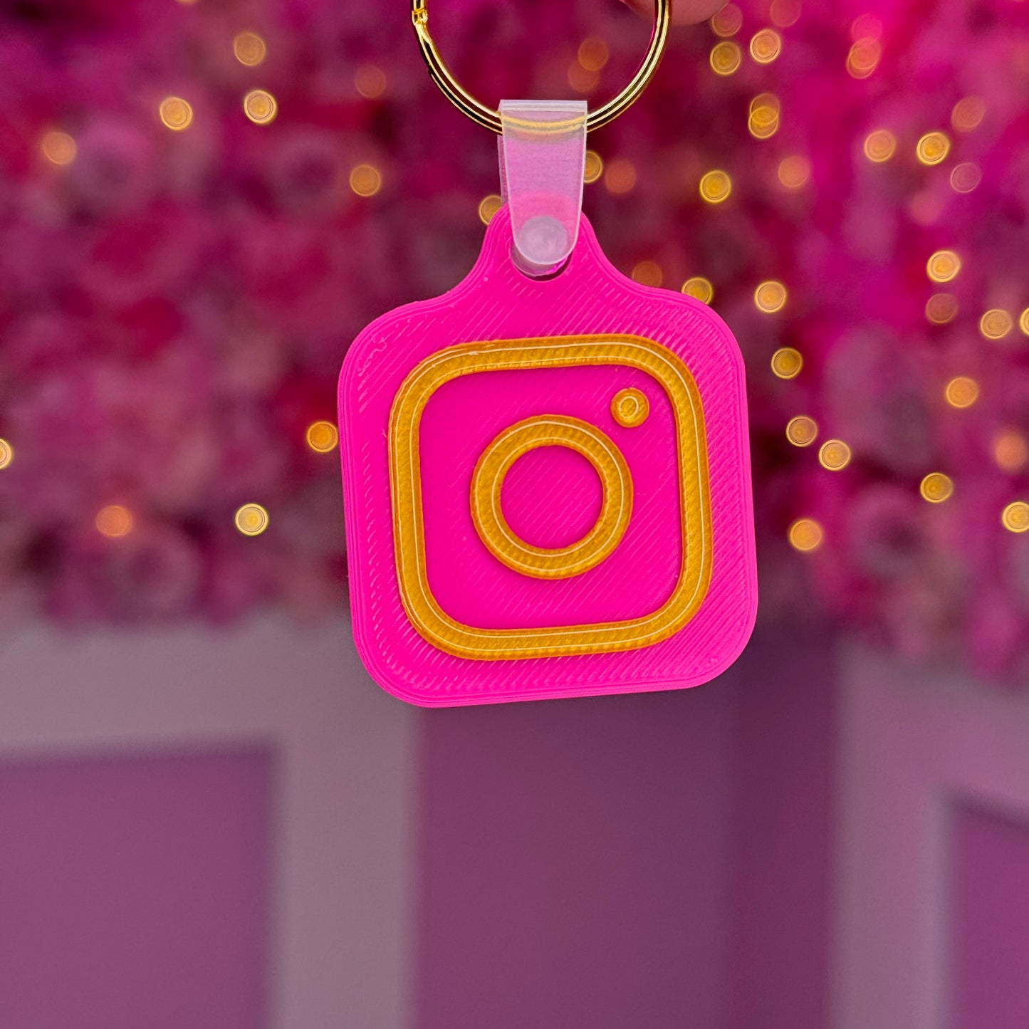 NFC Instagram keychain Free US Delivery