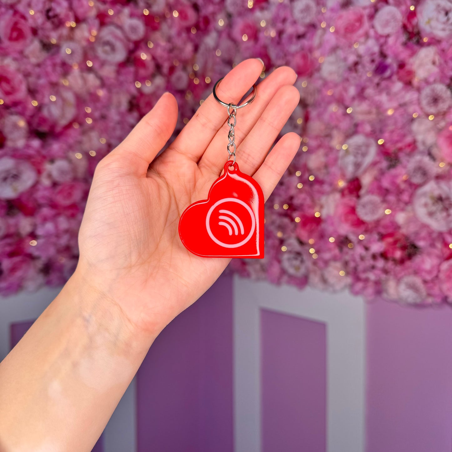 NFC Pinterest keychain Free US Delivery