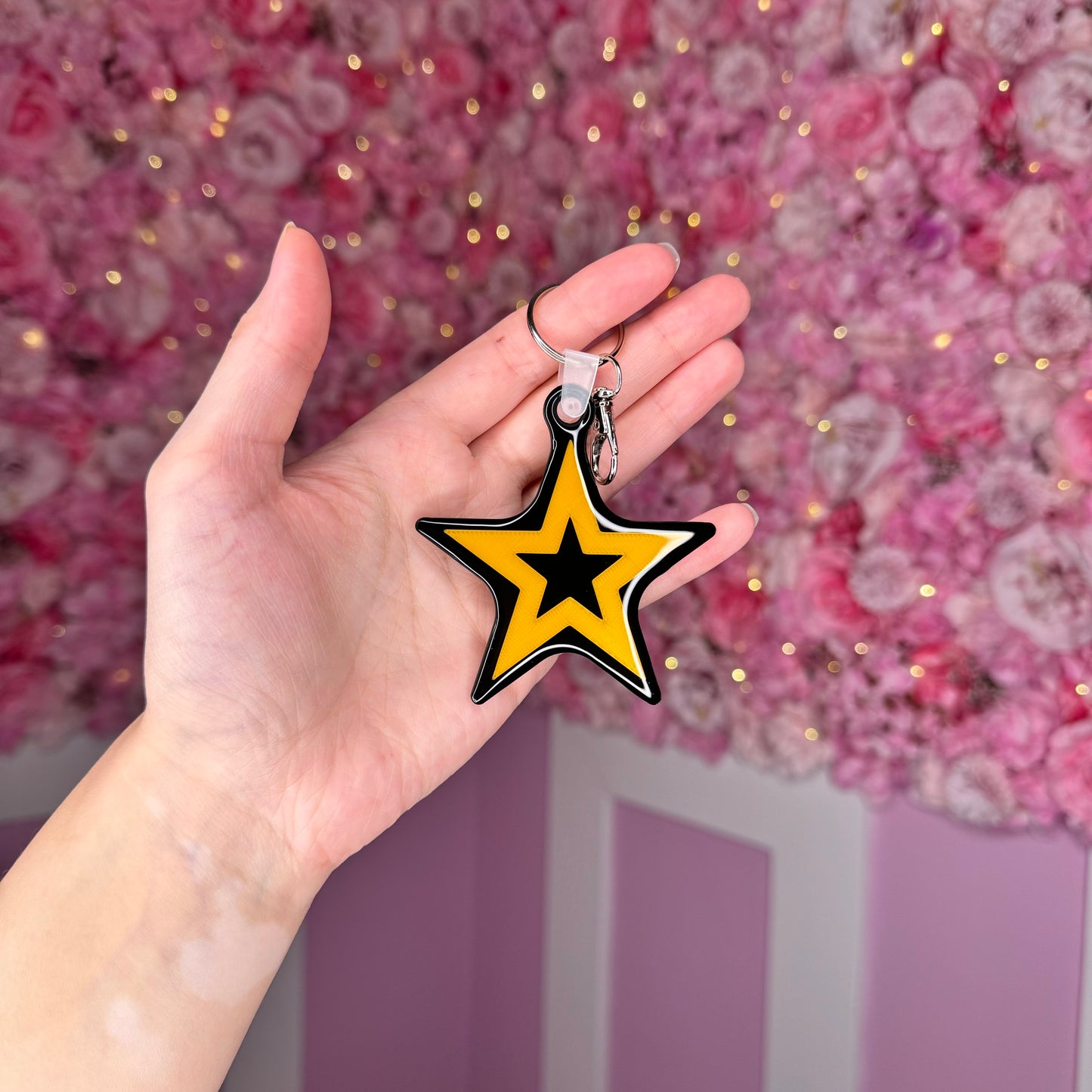 NFC US Army Star KeyChain Free US Delivery