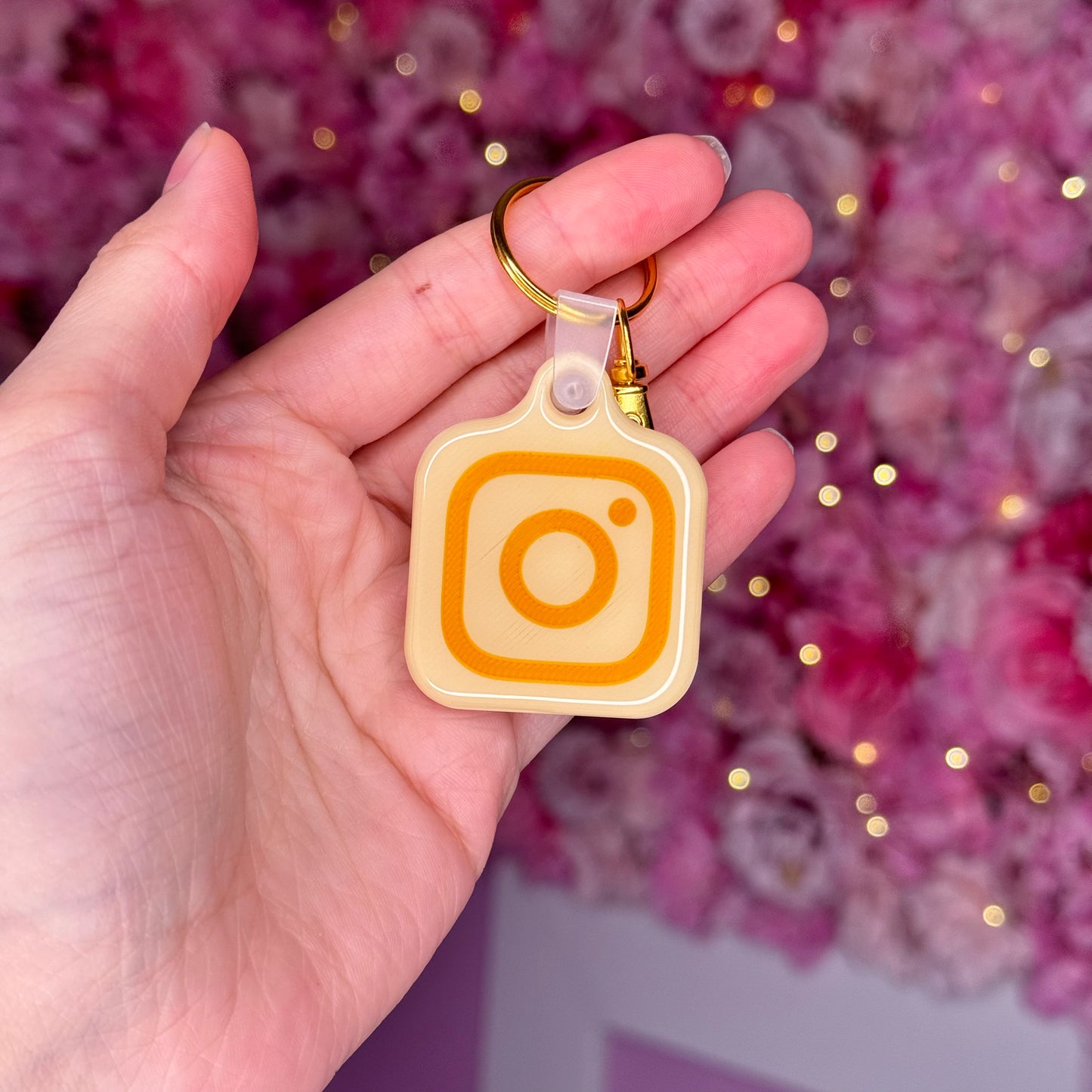 NFC Instagram keychain Free US Delivery