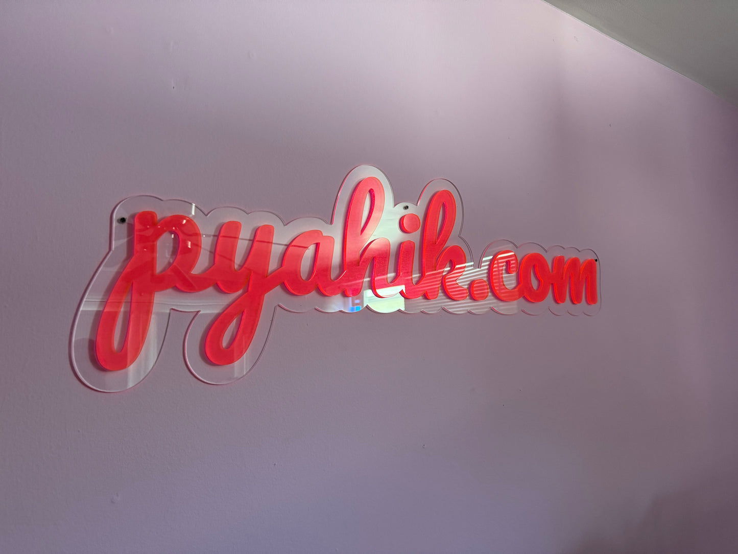 Acrylic Sign (Text sign) FREE US shipping