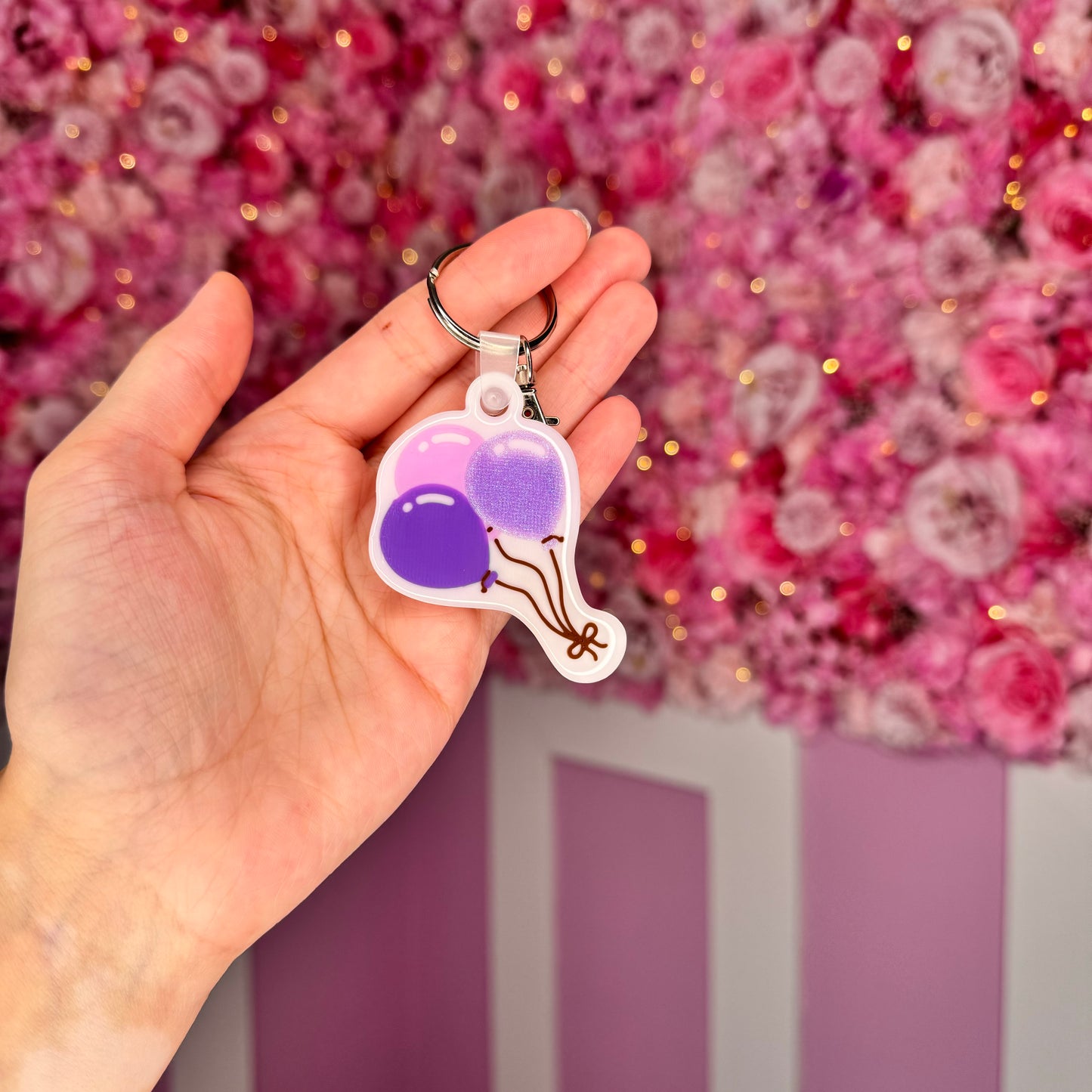 NFC Balloons keychain Free US Delivery