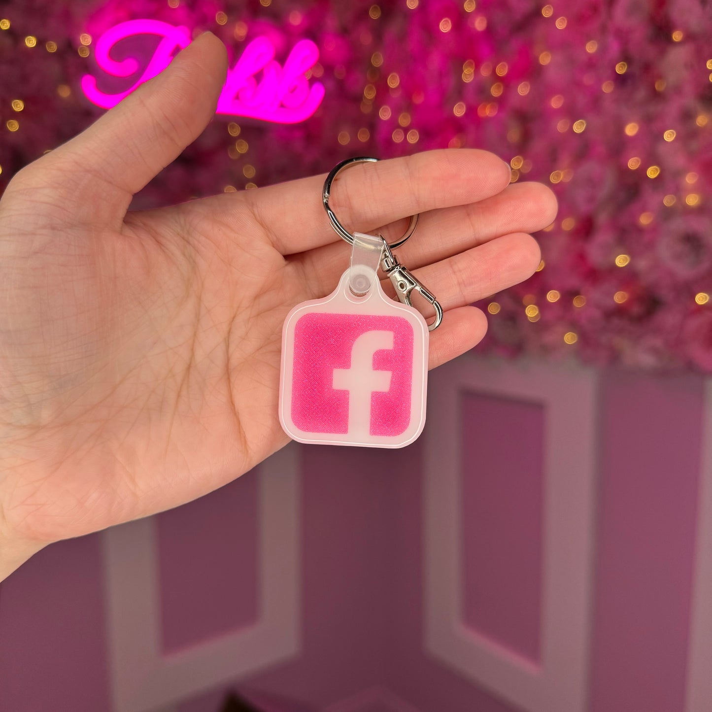NFC Facebook keychain Free US Delivery