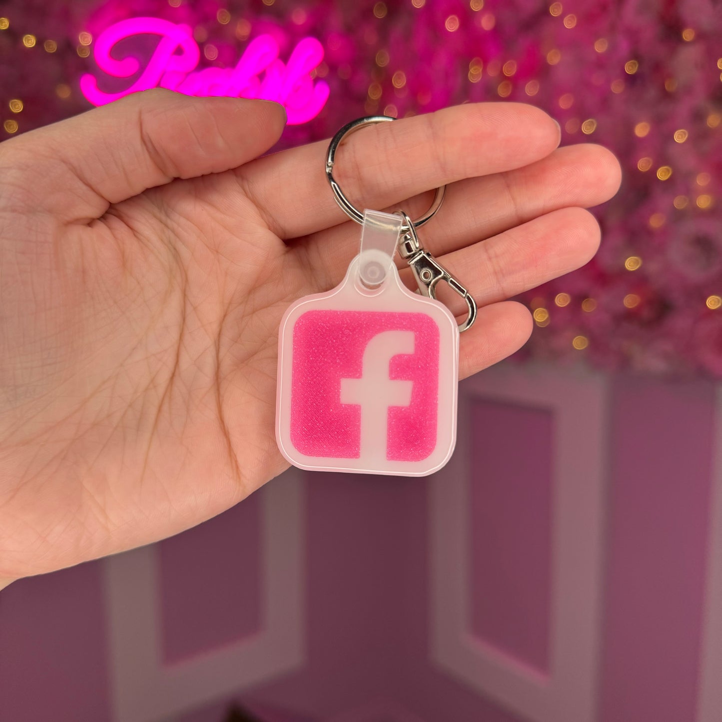 NFC Facebook keychain Free US Delivery