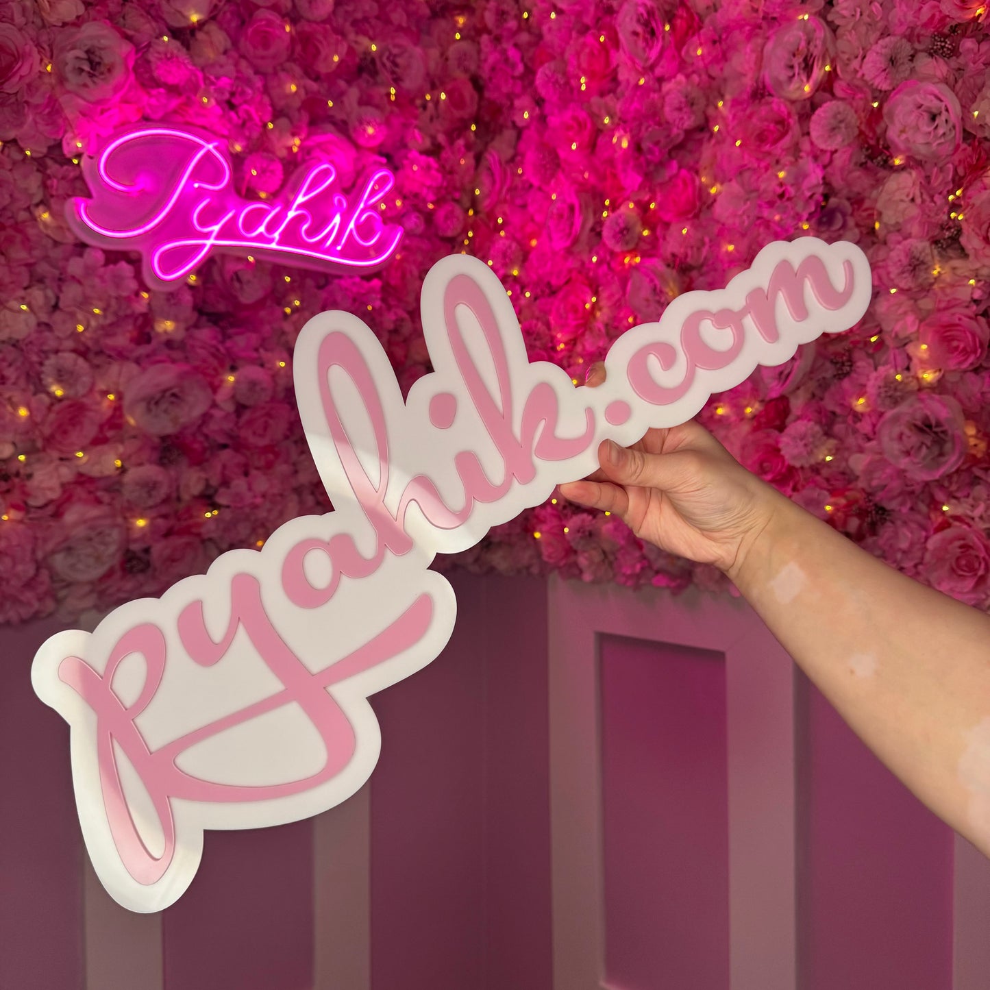 Acrylic Sign (Text sign) FREE US shipping