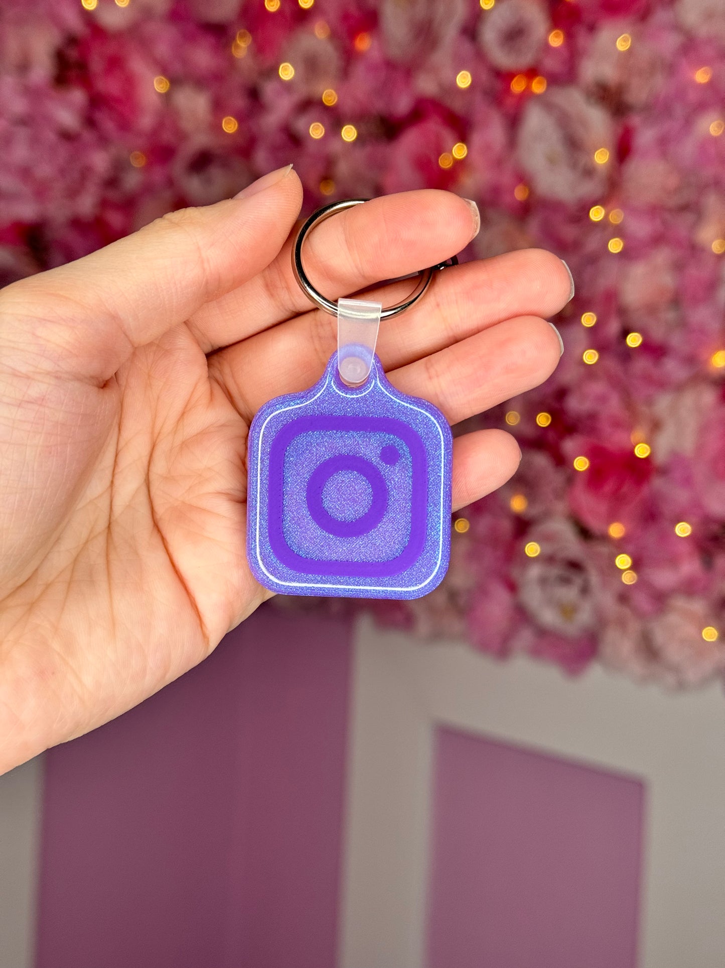 NFC Instagram keychain Free US Delivery