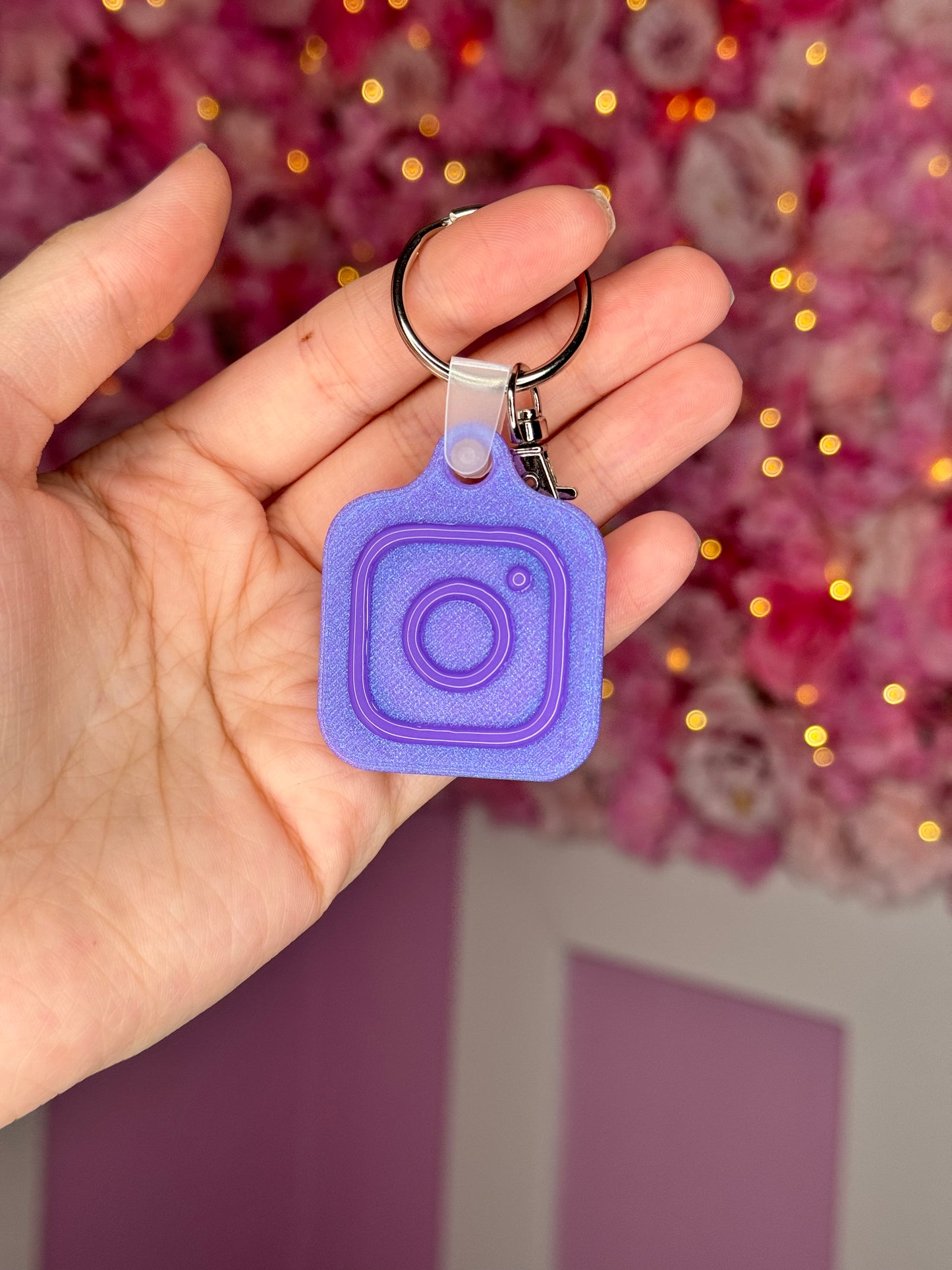 NFC Instagram keychain Free US Delivery