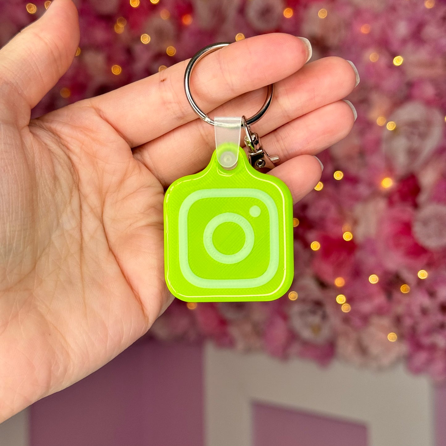 NFC Instagram keychain Free US Delivery