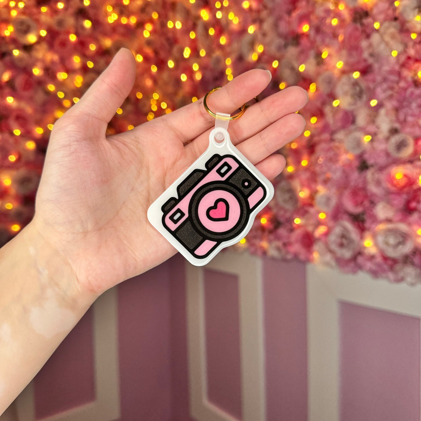 NFC Camera with heart keychain Free US Delivery