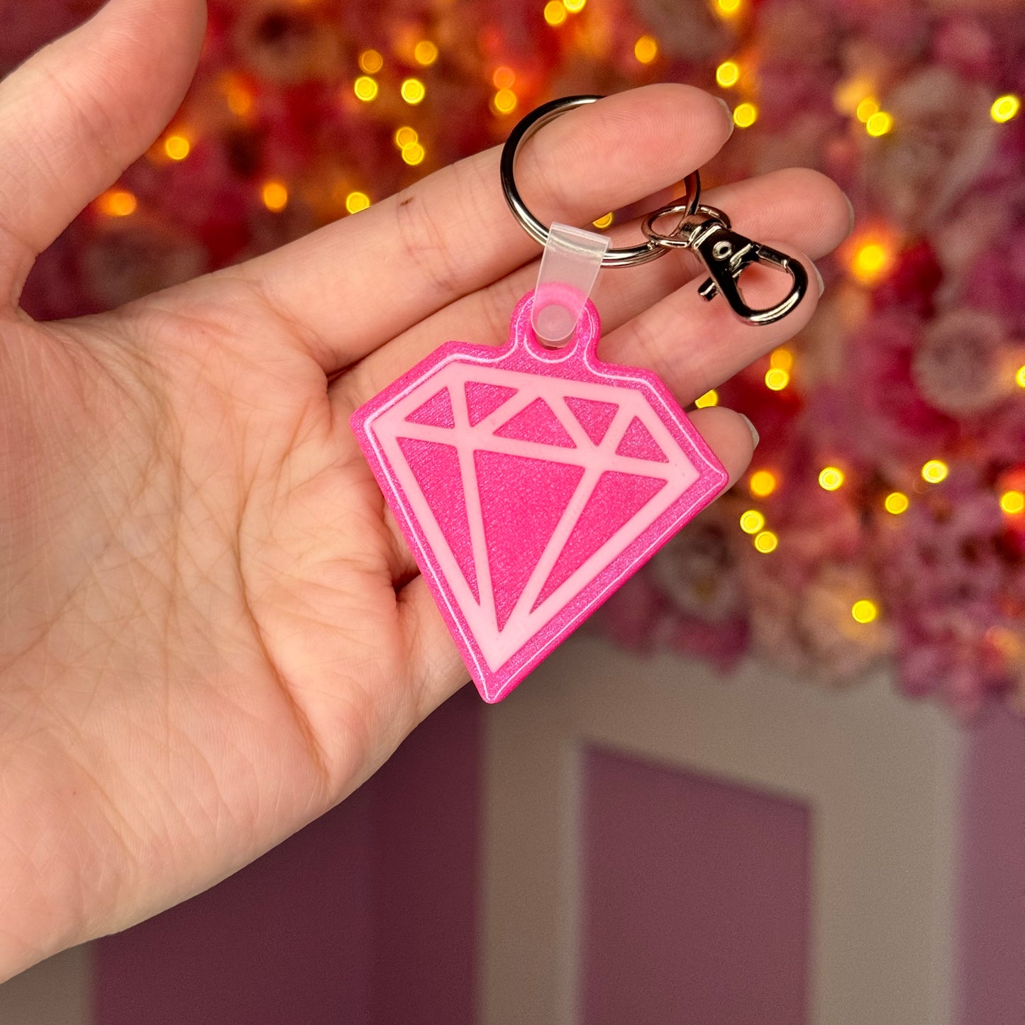NFC Diamond keychain Free US Delivery