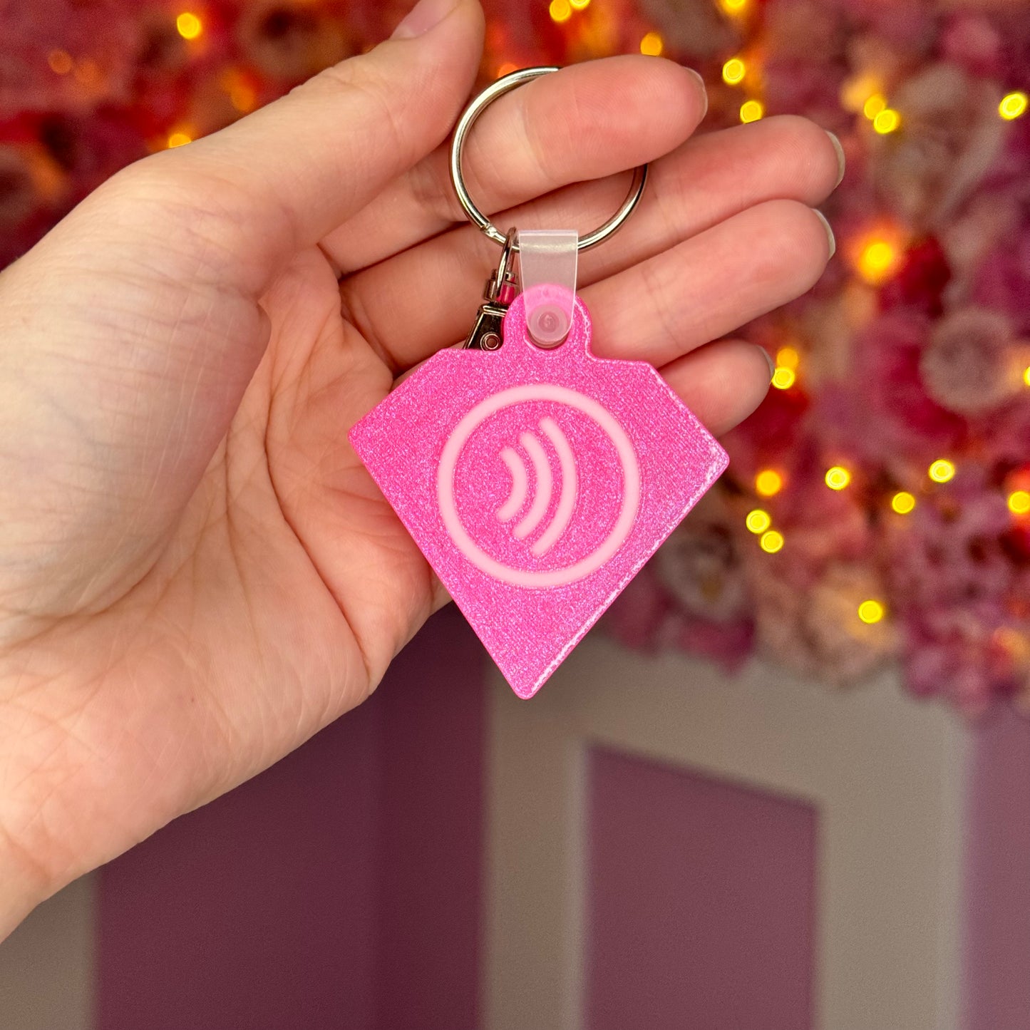 NFC Diamond keychain Free US Delivery