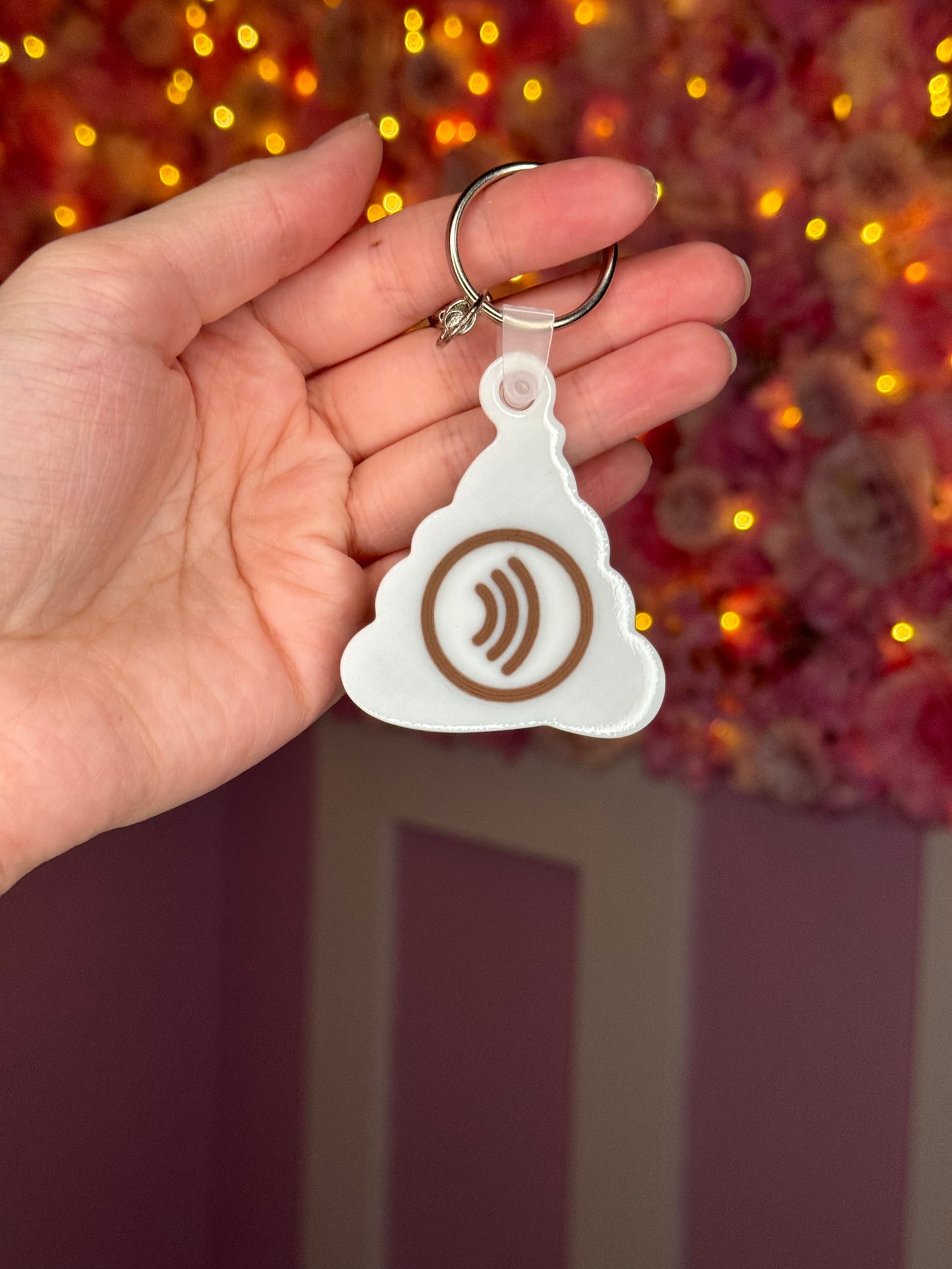NFC Emoji Poo keychain Free US Delivery