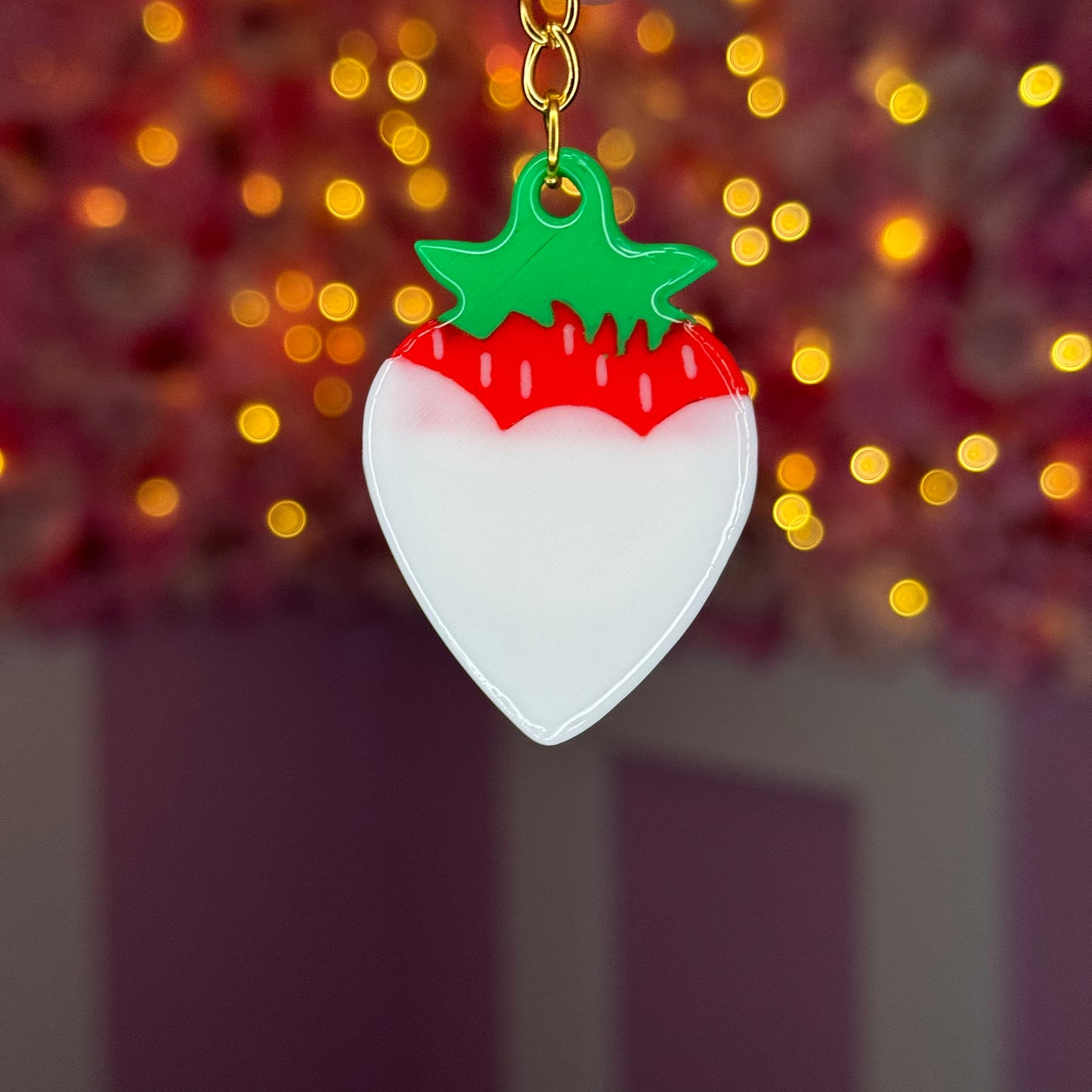 NFC Strawberry KeyChain Free US Delivery