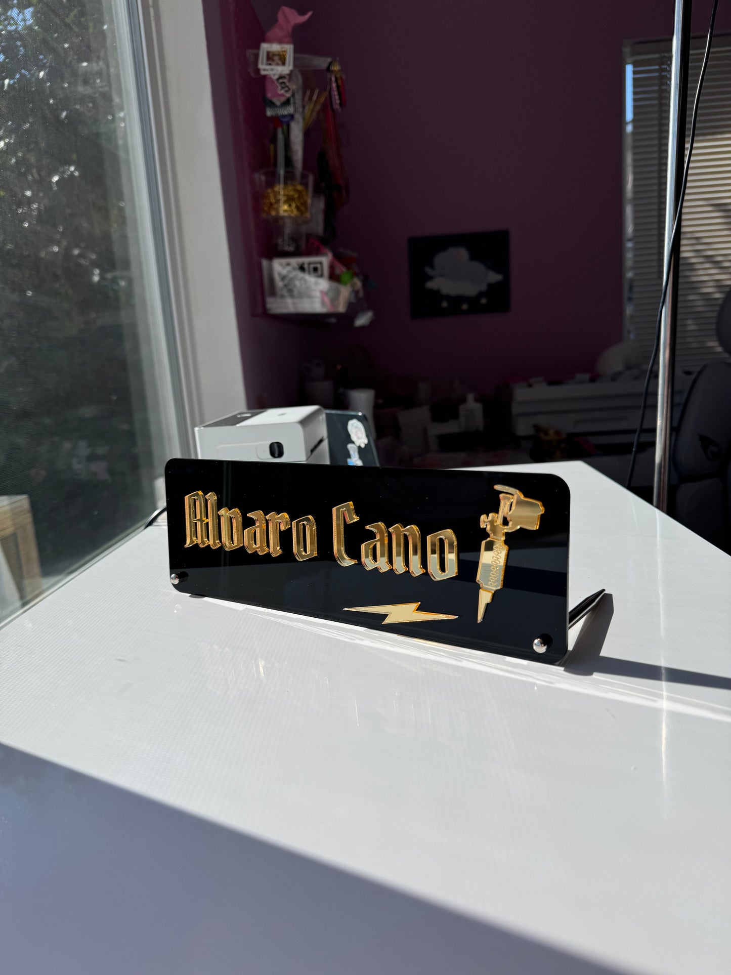 Acrylic Sign Tattoo FREE US shipping