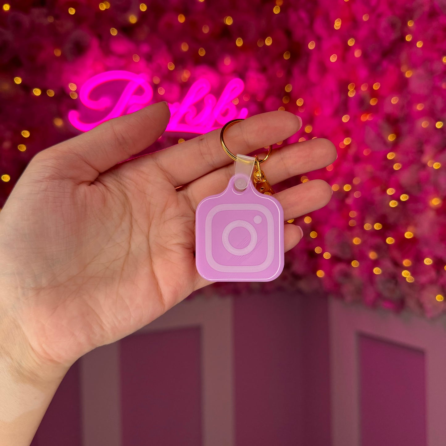 NFC Instagram keychain Free US Delivery
