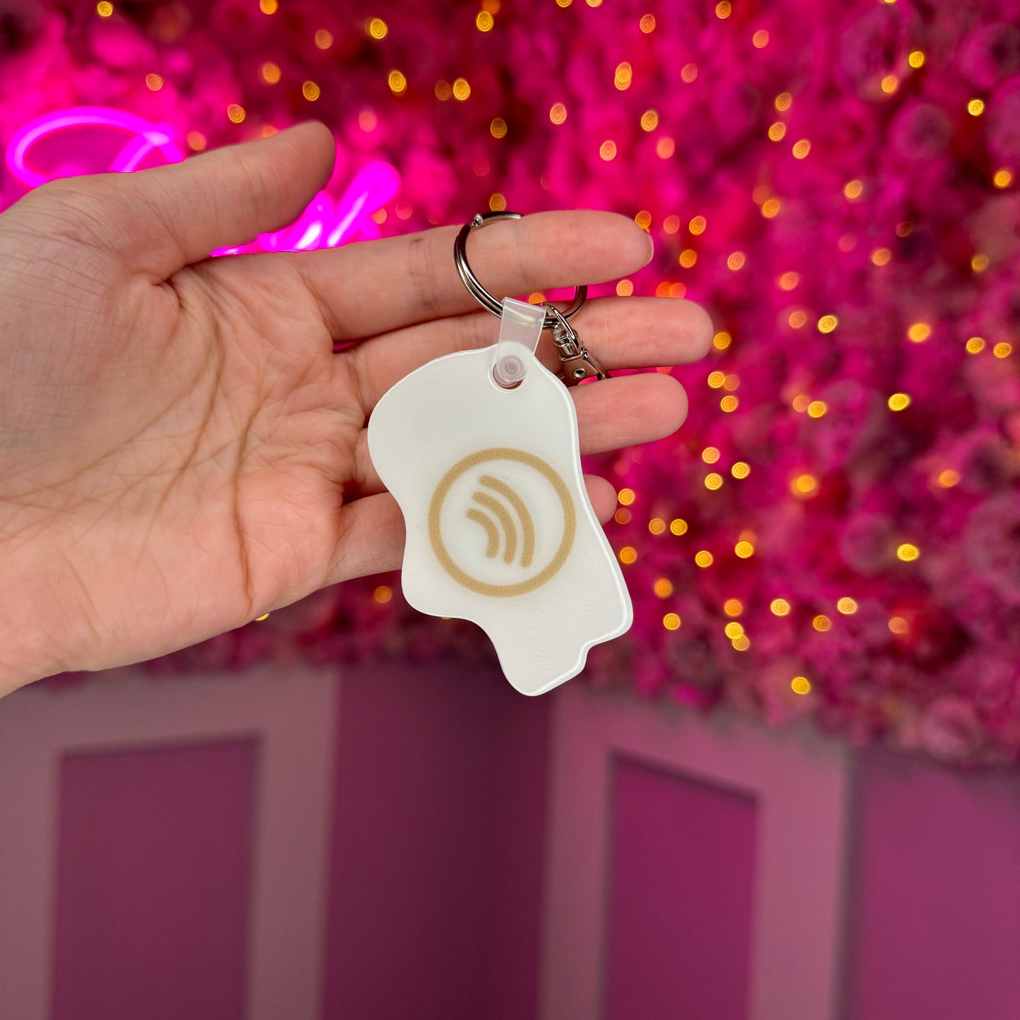 NFC Christmas Gingerbread keychain Free US Delivery