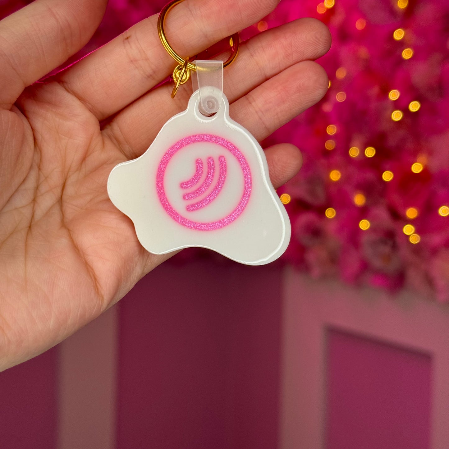 NFC Santa Hat KeyChain Free US Delivery