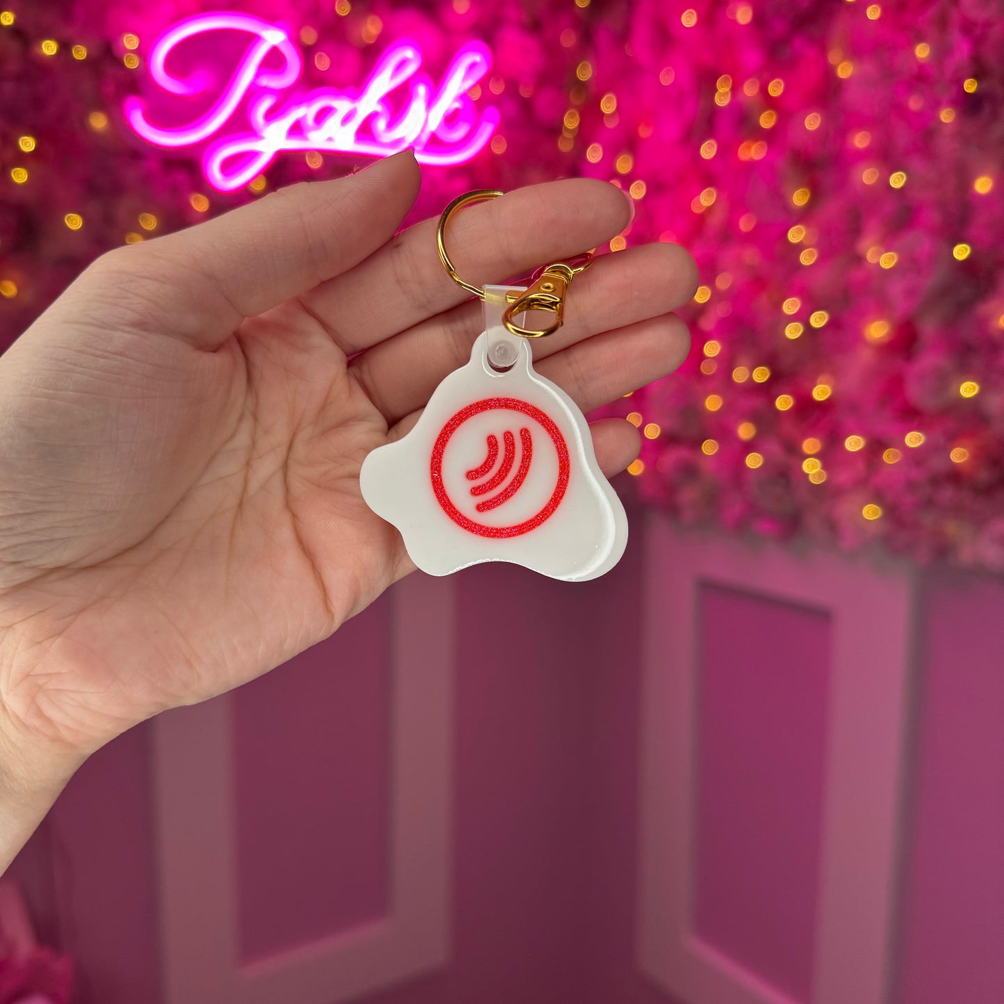 NFC Santa Hat KeyChain Free US Delivery
