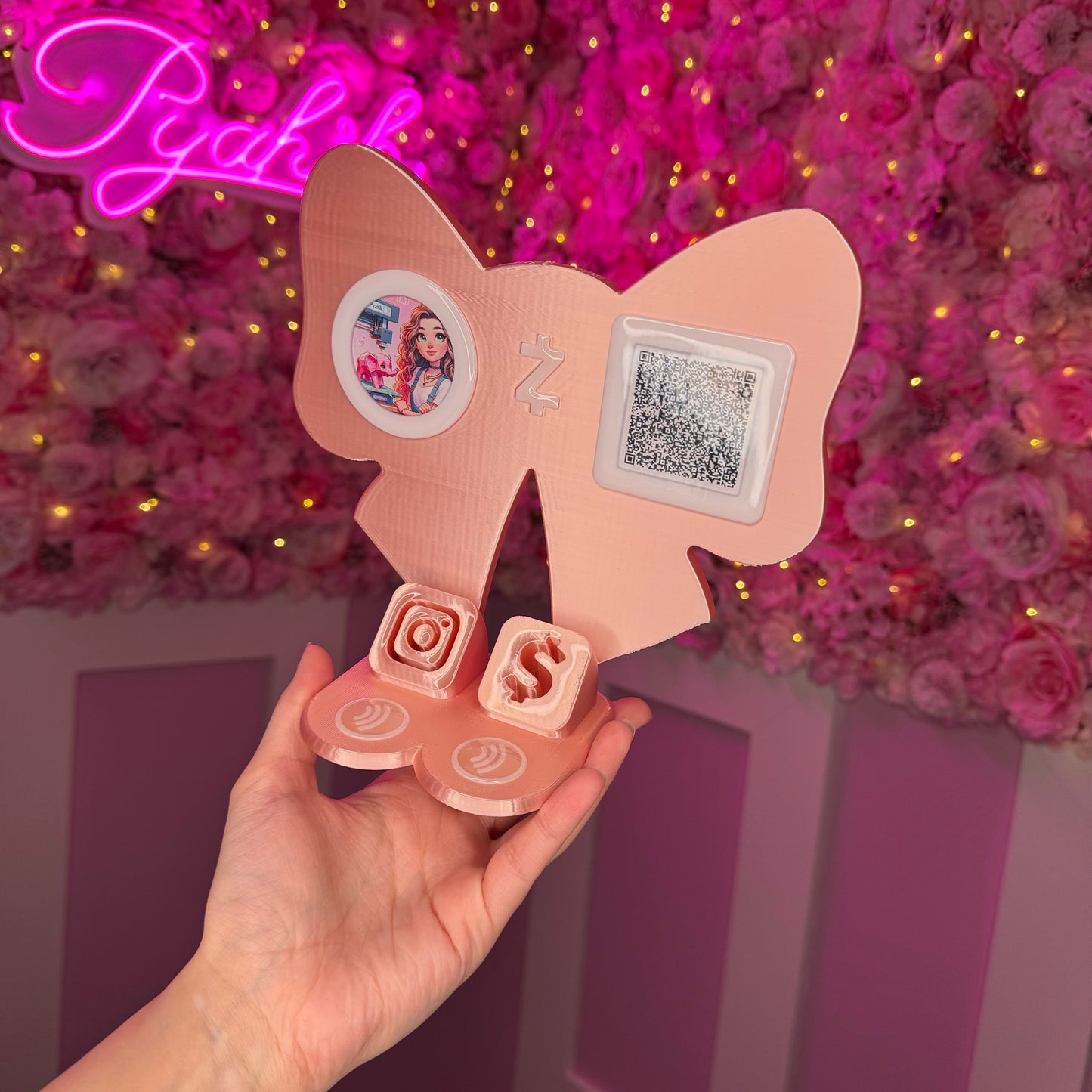 2 Payment Stand, logo AND INSTAGRAM FREE US DELIVERY