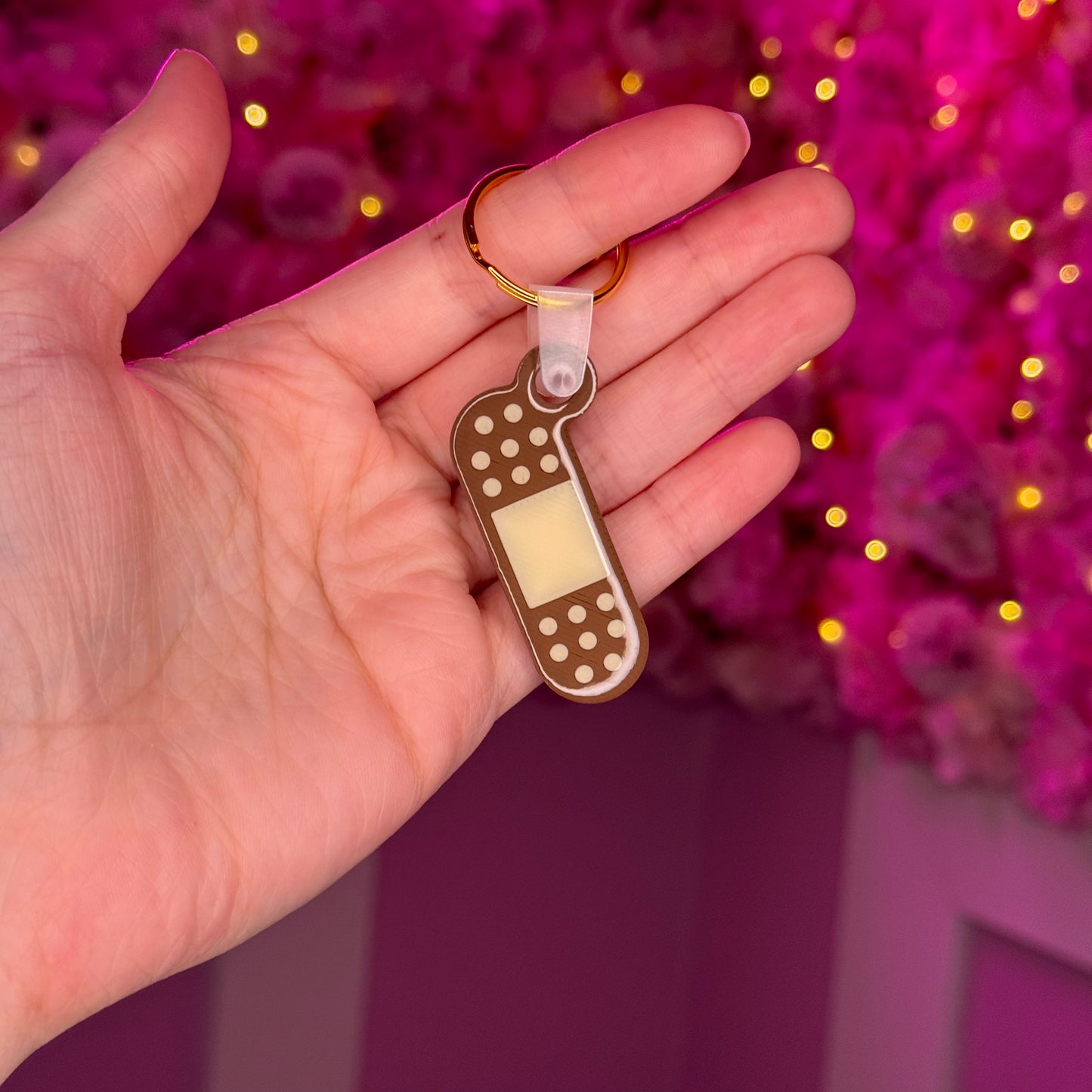 NFC Band Aid keychain Free US Delivery