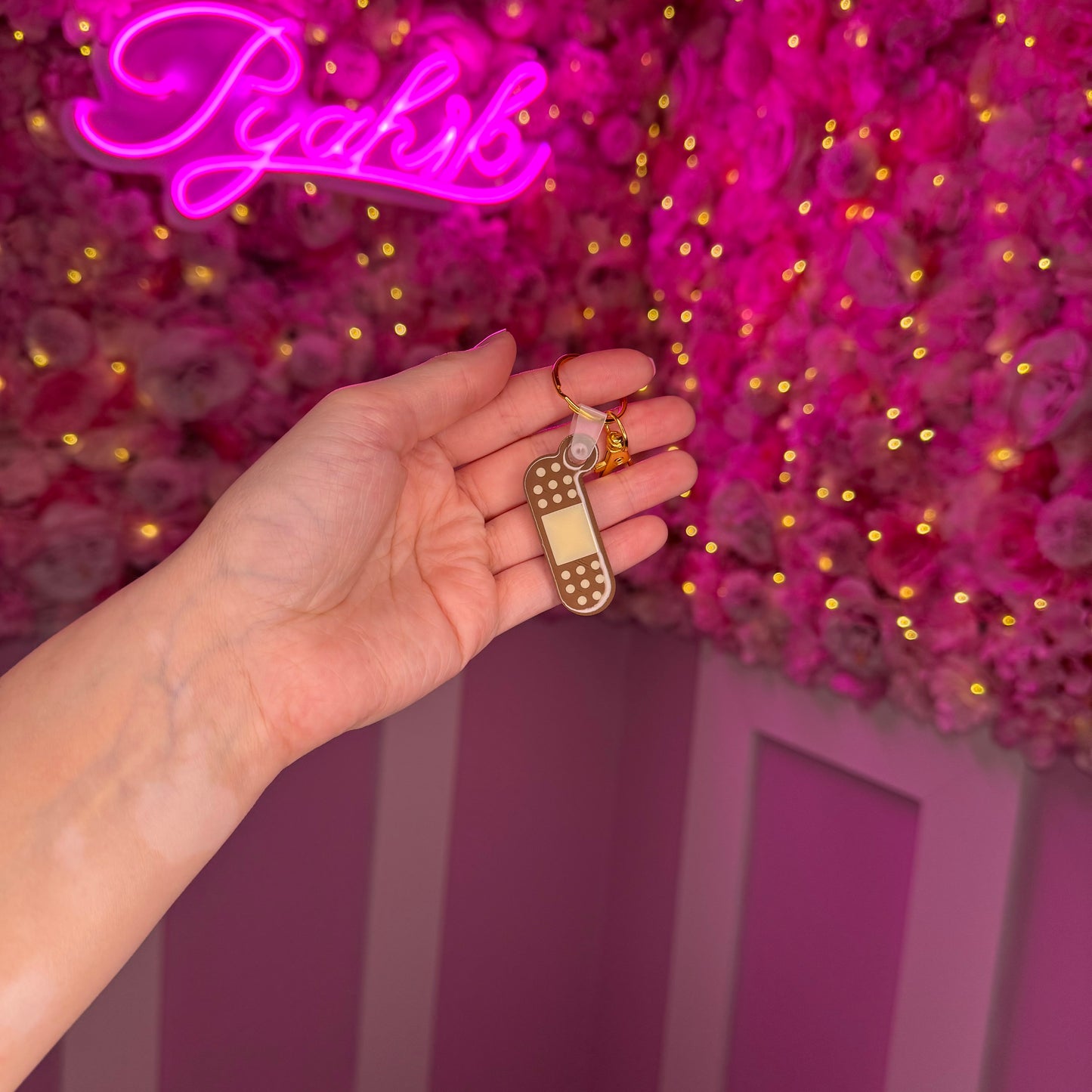 NFC Band Aid keychain Free US Delivery