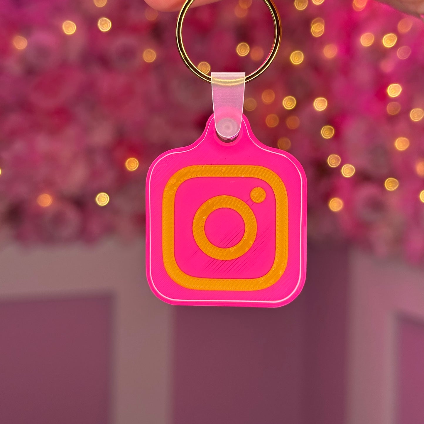 NFC Instagram keychain Free US Delivery