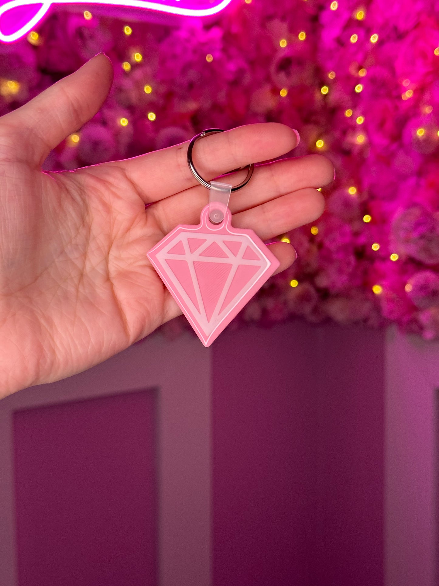 NFC Diamond keychain Free US Delivery