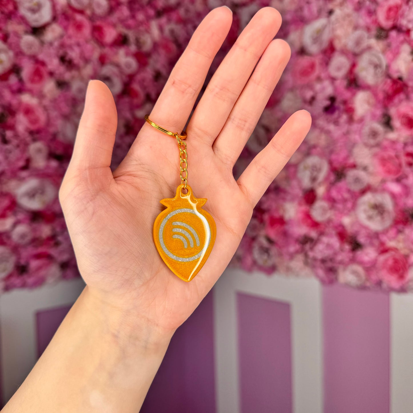NFC Strawberry KeyChain Free US Delivery