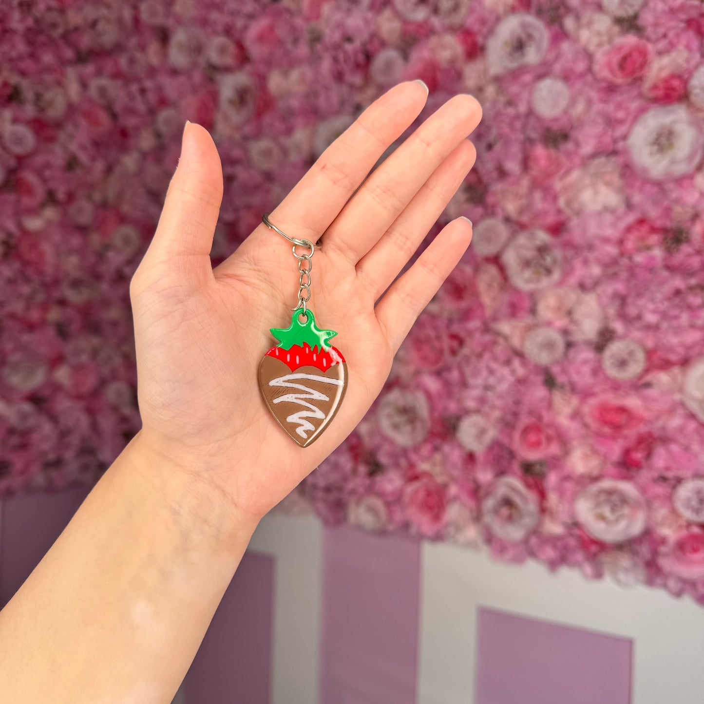 NFC Strawberry KeyChain Free US Delivery