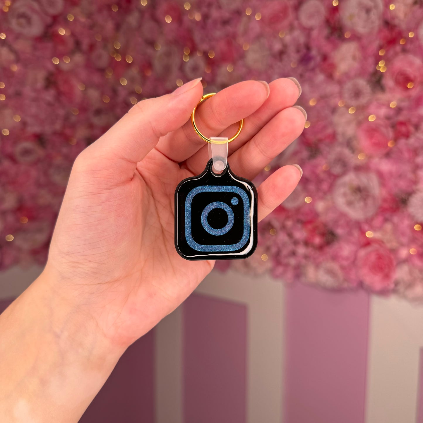 NFC Instagram keychain Free US Delivery