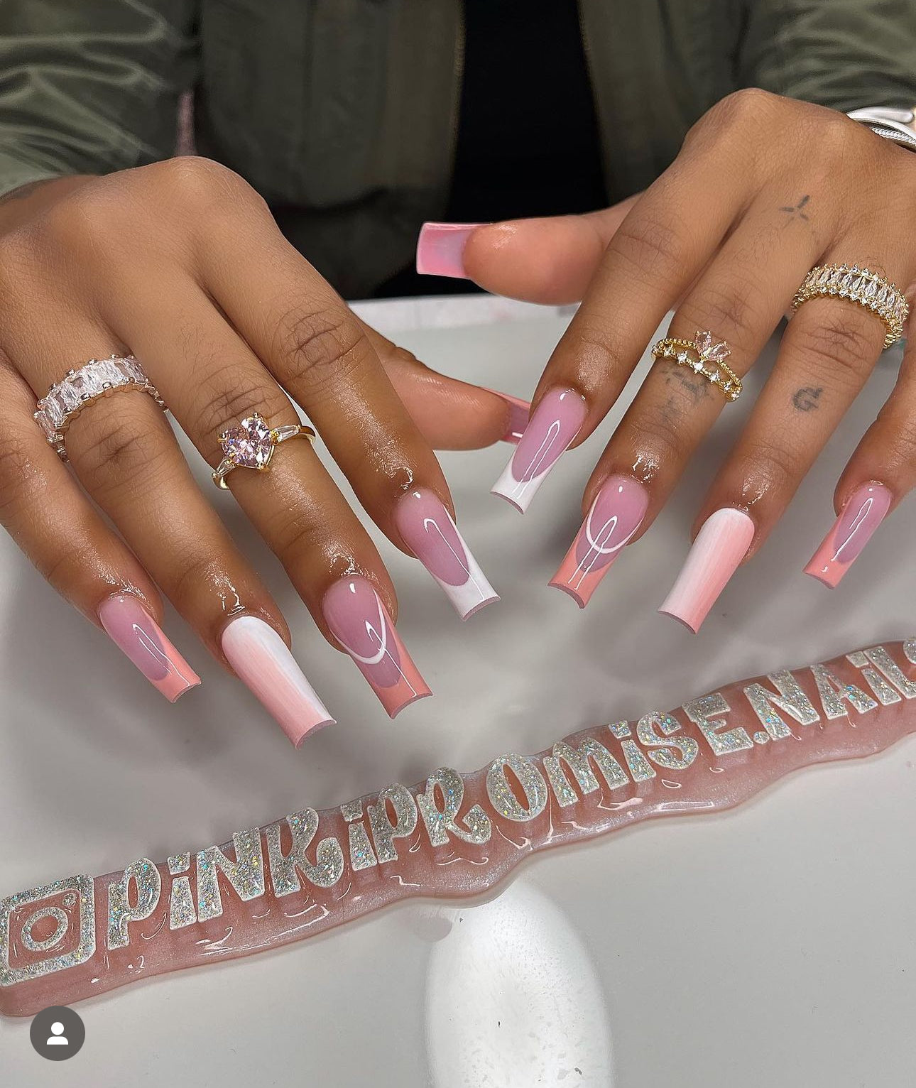 Mini Pink Elixir nameplate #3