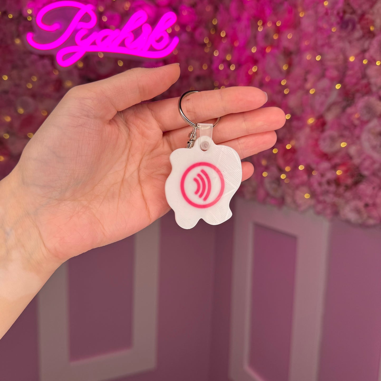 NFC Pomeranian keychain Free US Delivery