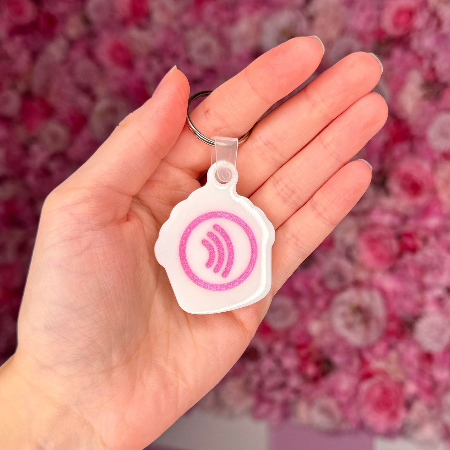 NFC CupCake Kawaii keychain Free US Delivery