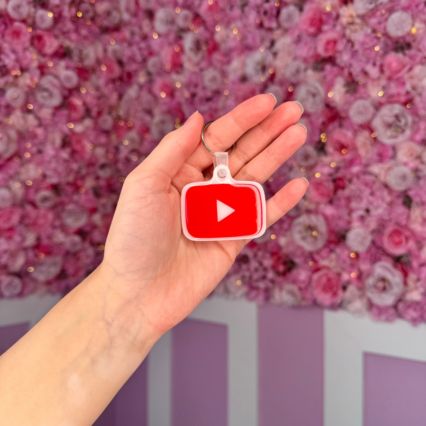 NFC YouTube keychain Free US Delivery
