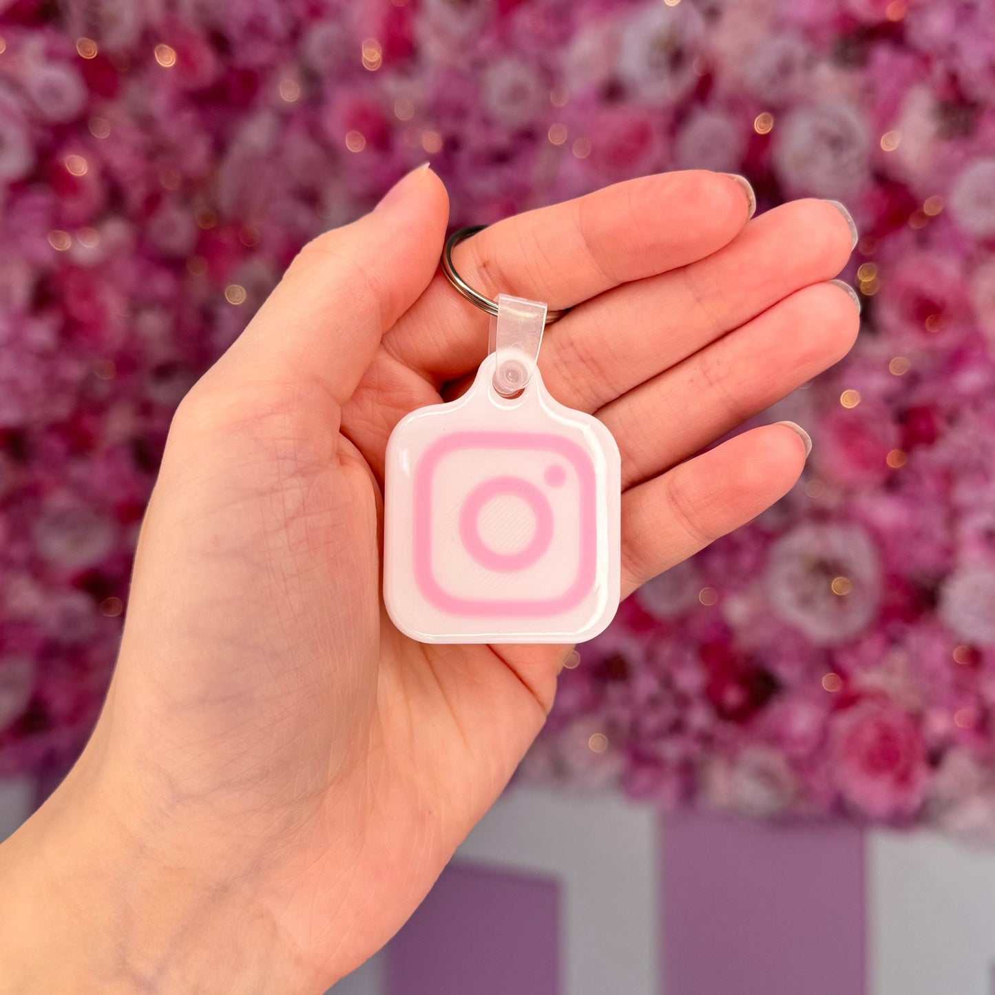 NFC Instagram keychain Free US Delivery