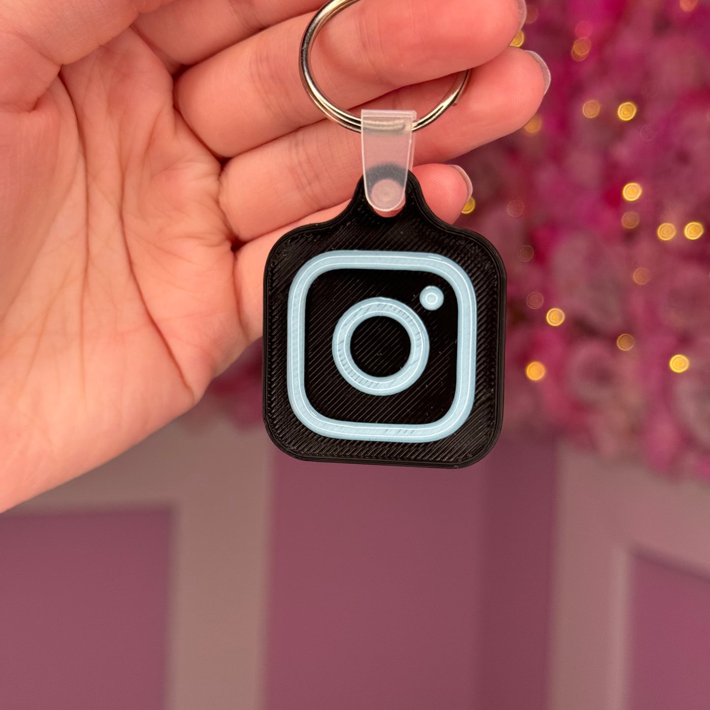 NFC Instagram keychain Free US Delivery