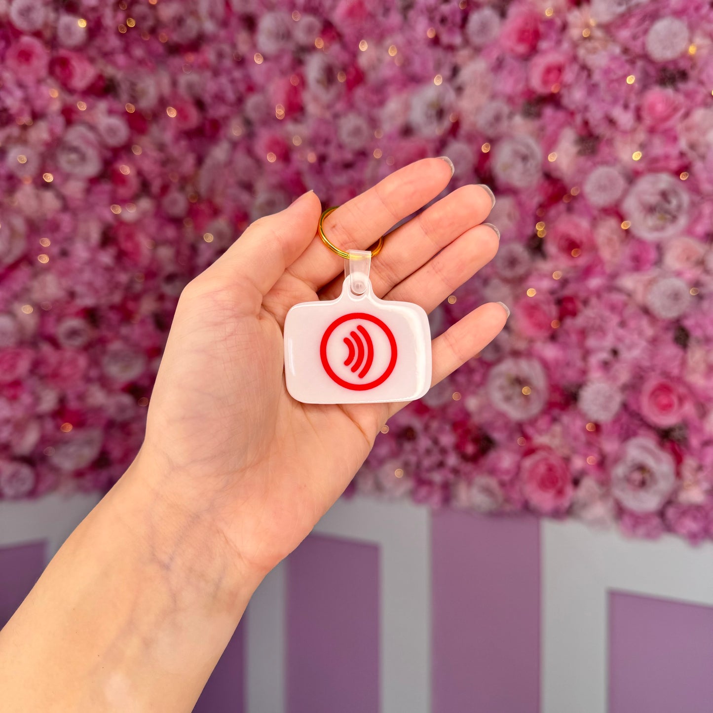 NFC YouTube keychain Free US Delivery
